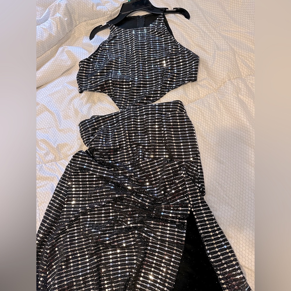 Black Maxi Prom Dress